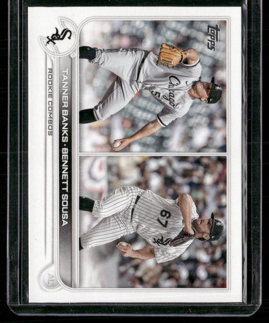 2022 Topps Update #US146 Tanner Banks / Bennett Sousa RCOM