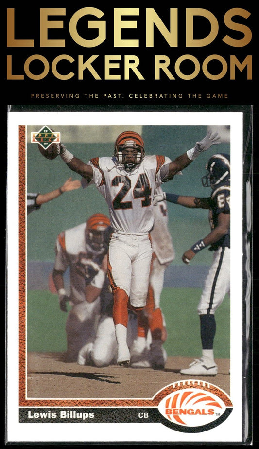 1991 Upper Deck #368 Lewis Billups
