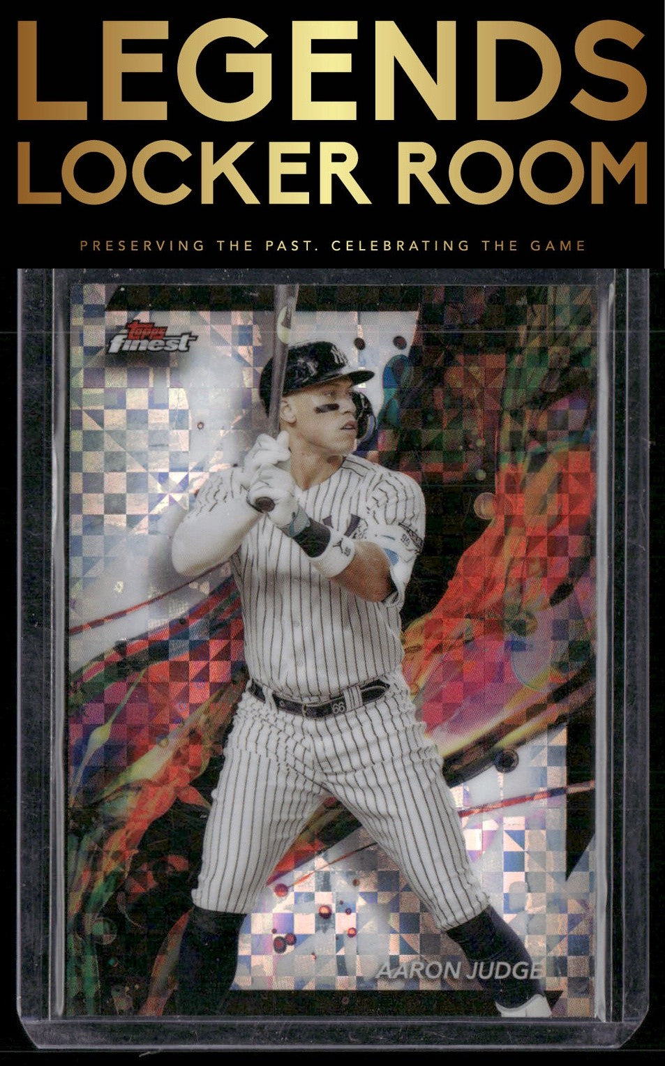 2024 Finest #99 Aaron Judge Checkerboard Refractors