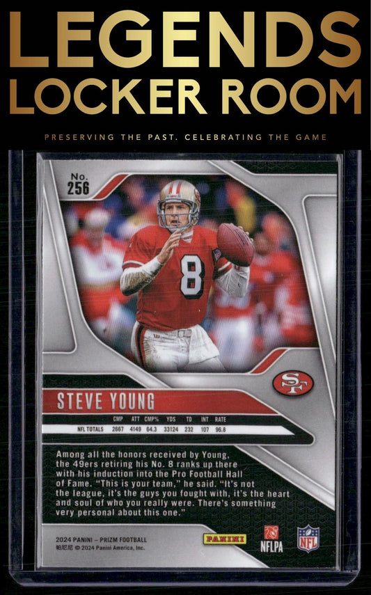 2024 Panini Prizm #256 Steve Young