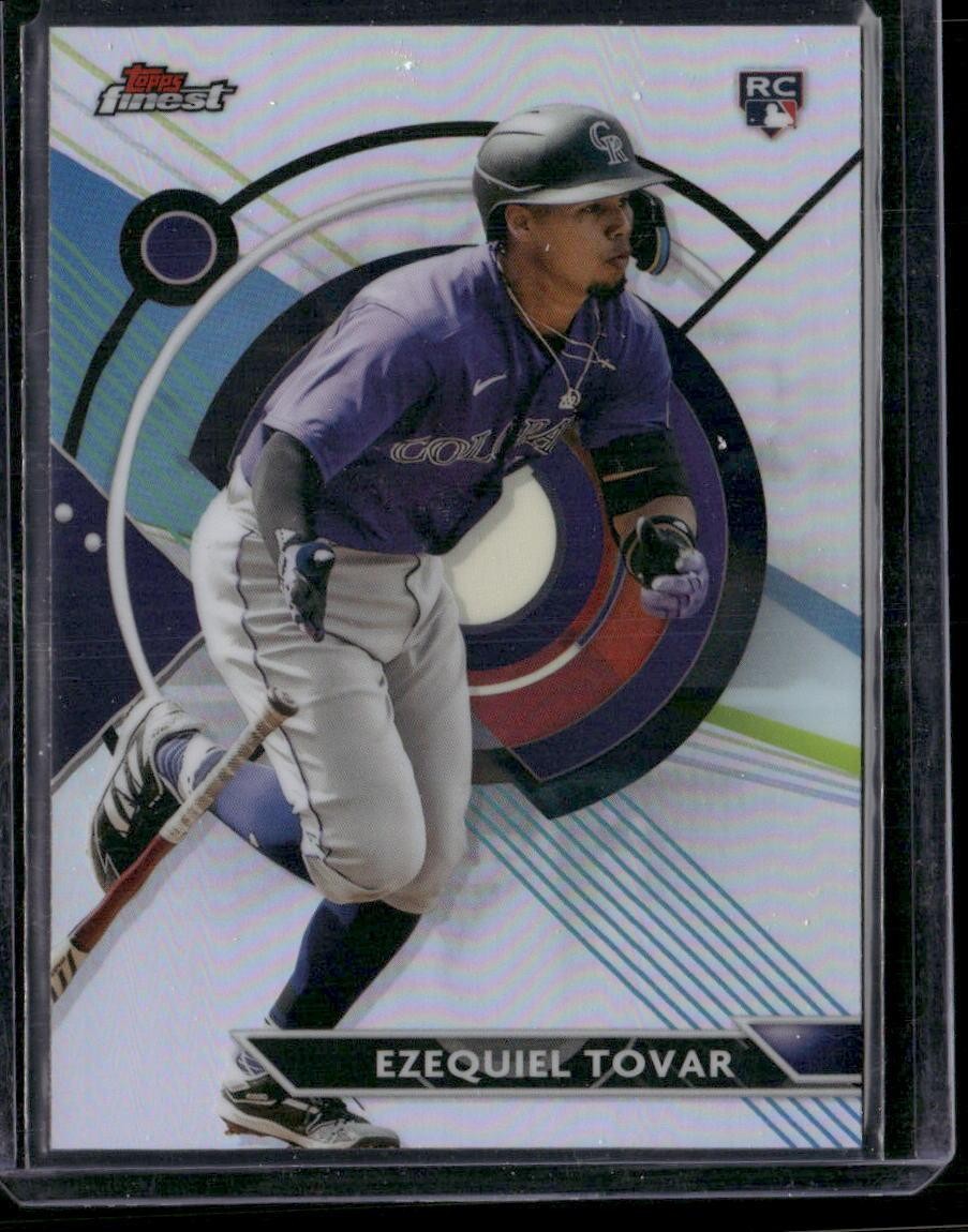 2023 Finest #80 Ezequiel Tovar Refractor