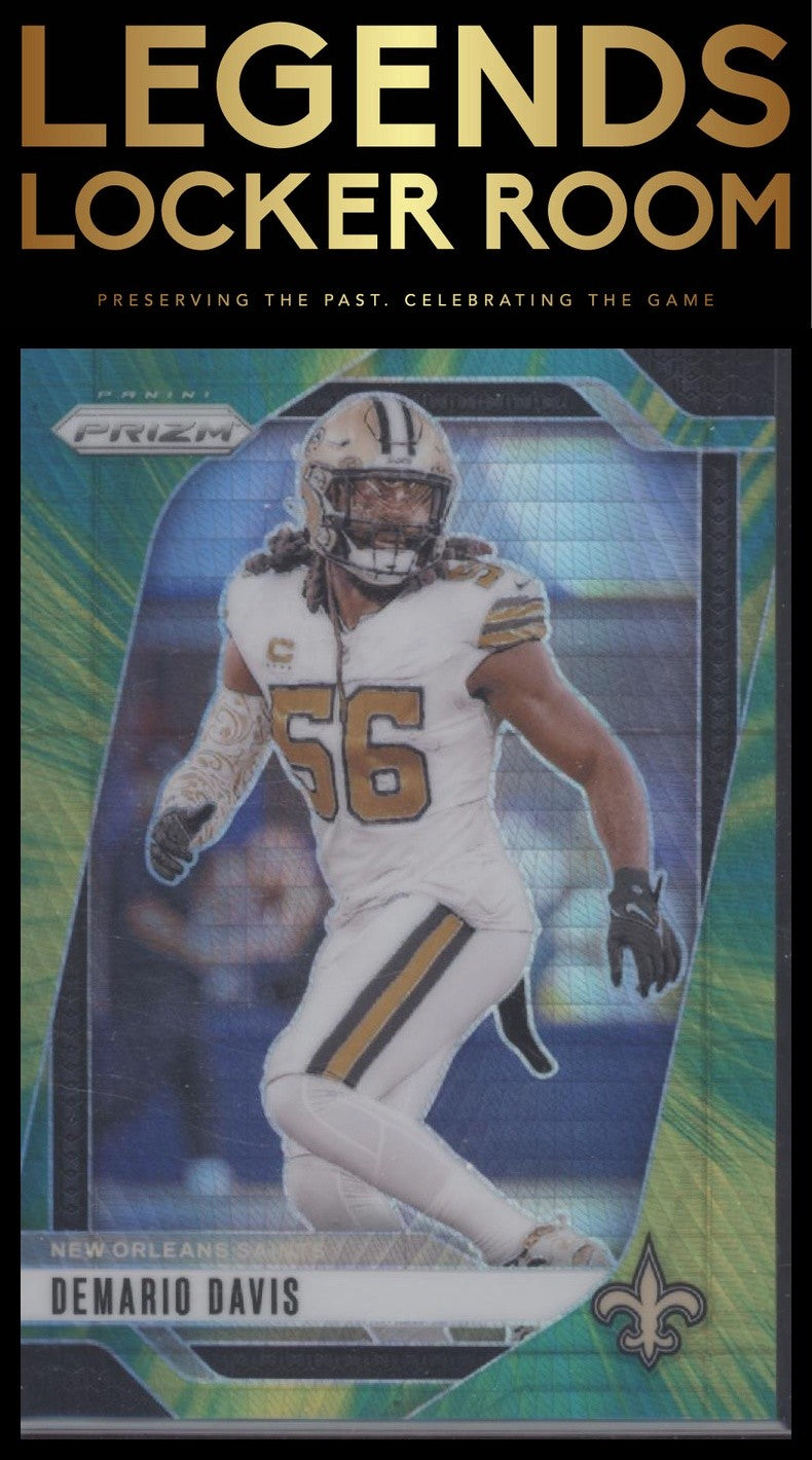 2024 Panini Prizm #207 Demario Davis Hyper #/180