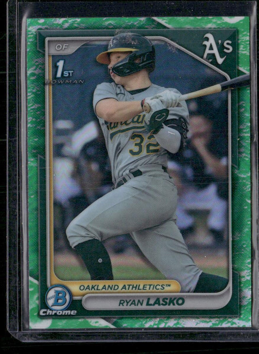 2024 Bowman #BCP-105 Ryan Lasko Chrome Prospects Lunar Glow Refractors