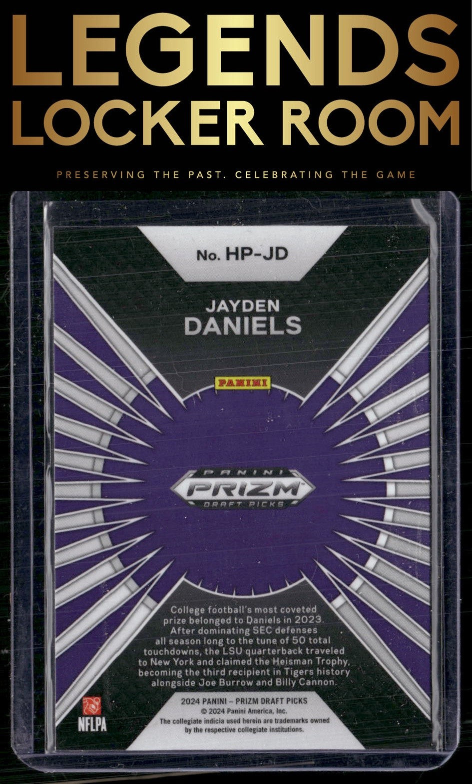 2024 Panini Prizm Draft Picks #HP-JD Jayden Daniels Hype