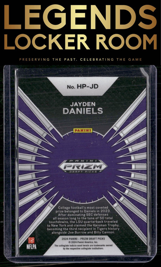 2024 Panini Prizm Draft Picks #HP-JD Jayden Daniels Hype