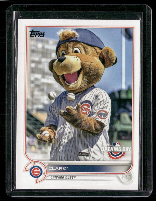 2022 Topps Opening Day #M-3 Clark Mascots