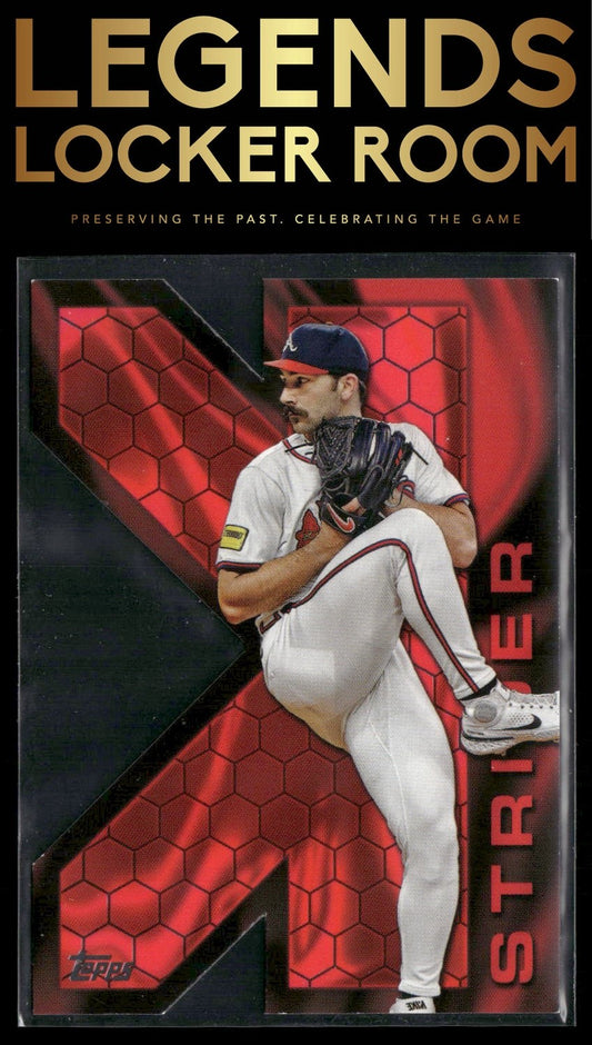 2025 Topps #KZSP-20 Spencer Strider K Zone SP Die-Cuts (Backwards K)