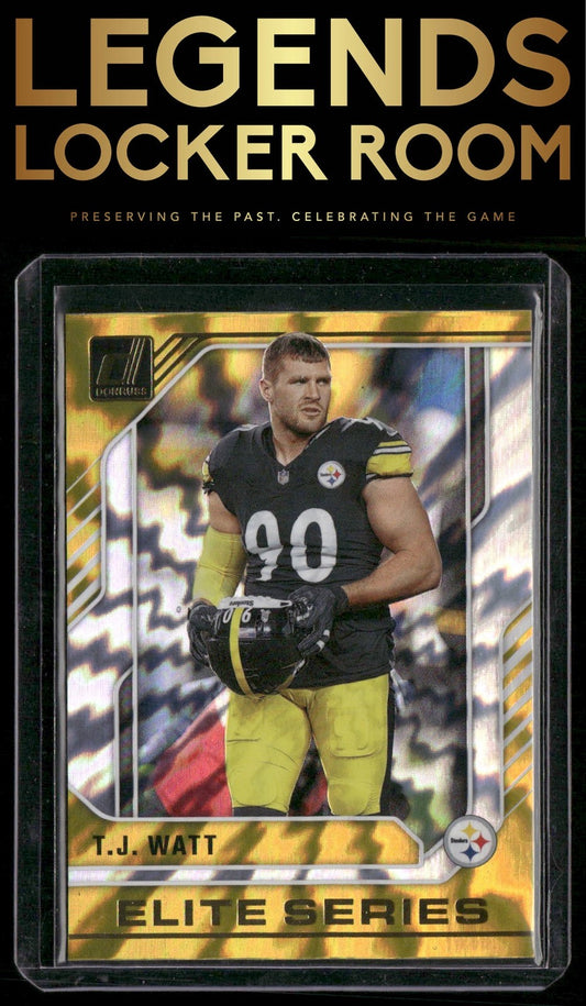 2024 Donruss #27 T.J. Watt The Elite Series