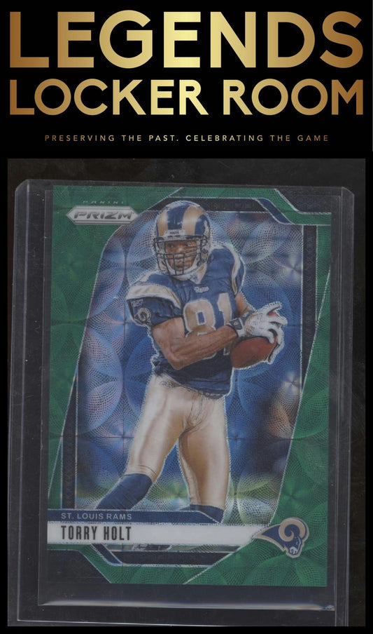 2024 Panini Prizm #300 Torry Holt Green Scope #/75