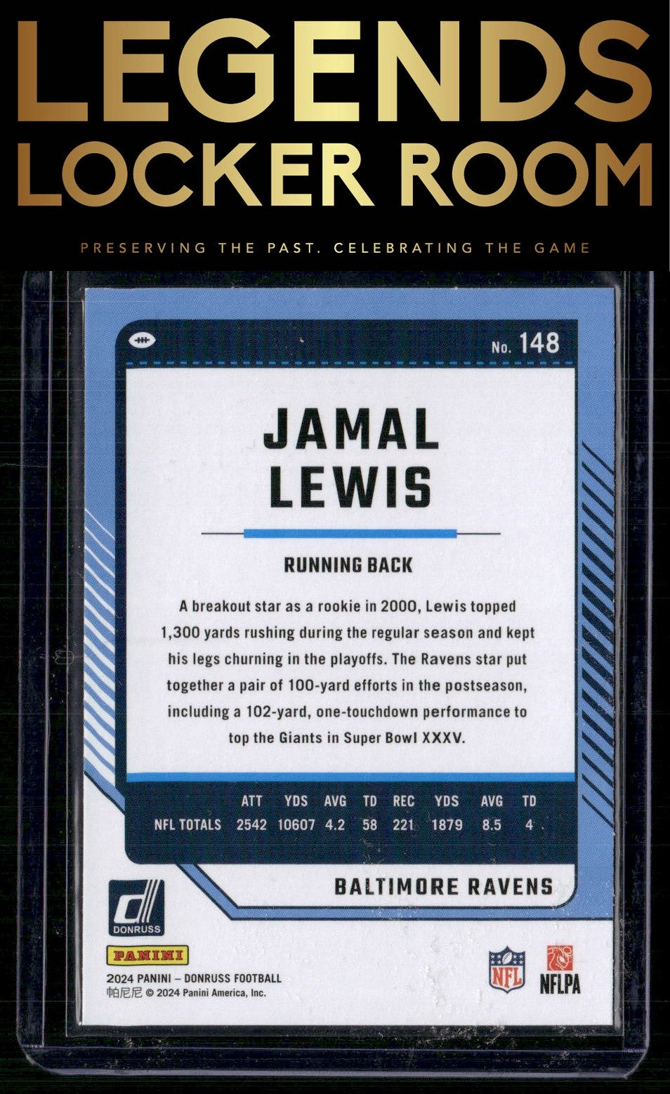 2024 Donruss #148 Jamal Lewis