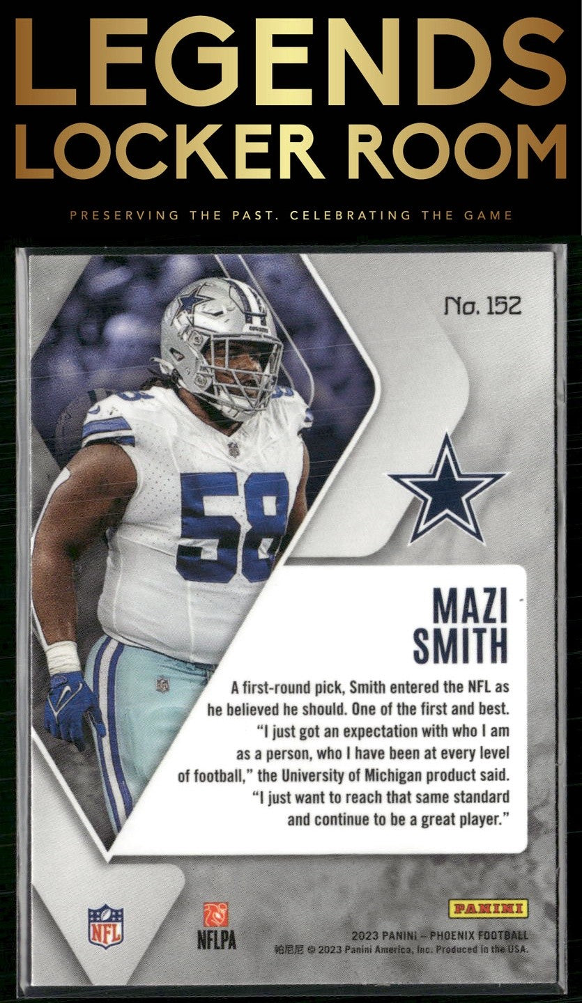 2023 Panini Phoenix #152 Mazi Smith