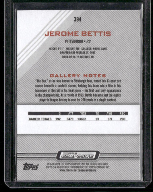 2023 Topps Composite #394 Jerome Bettis