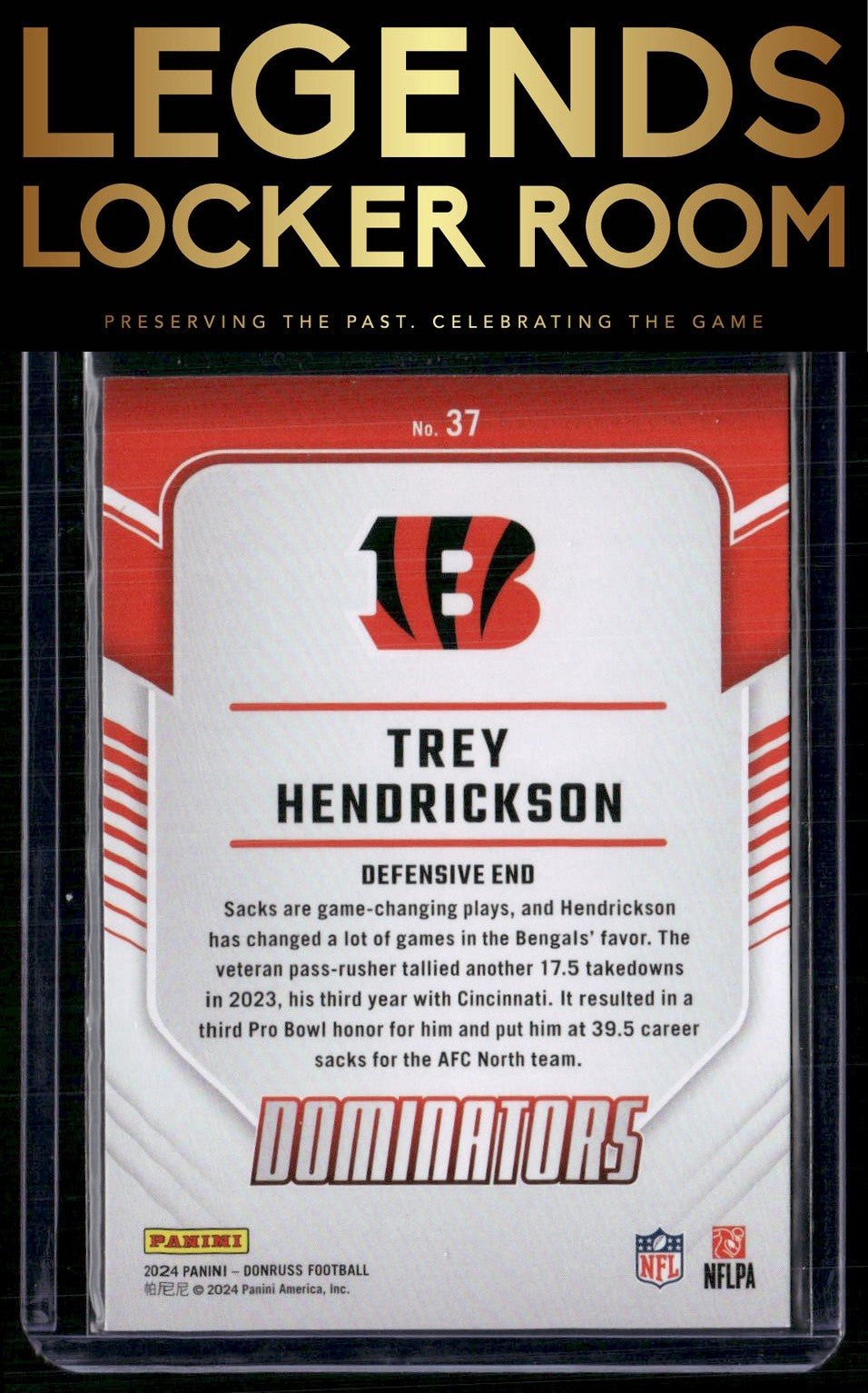 2024 Donruss #37 Trey Hendrickson Dominators