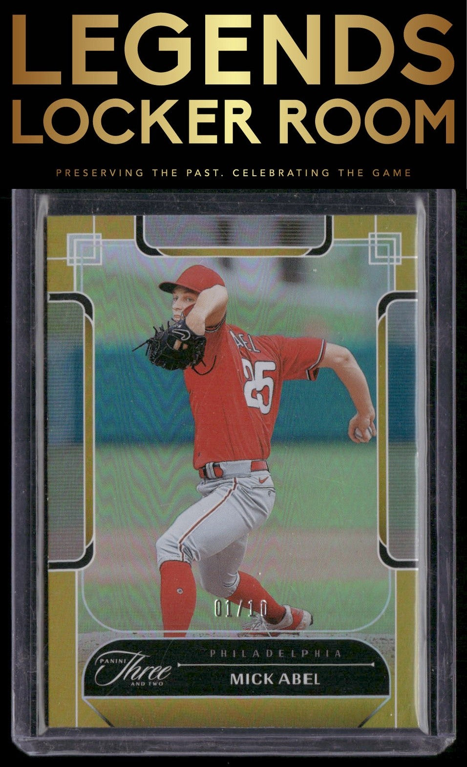 2024 Panini Three and Two #9 Mick Abel Holo Gold #/10