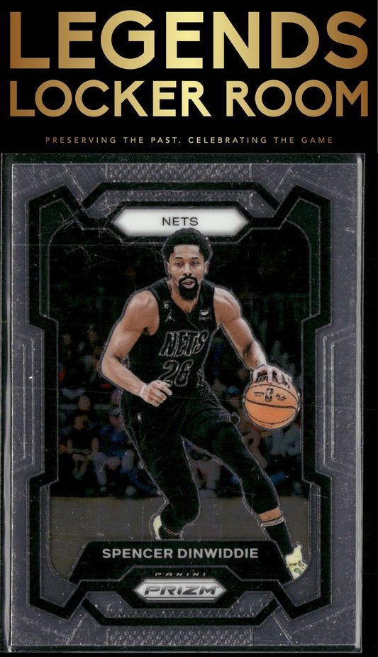 2023-24 Panini Prizm #84 Spencer Dinwiddie