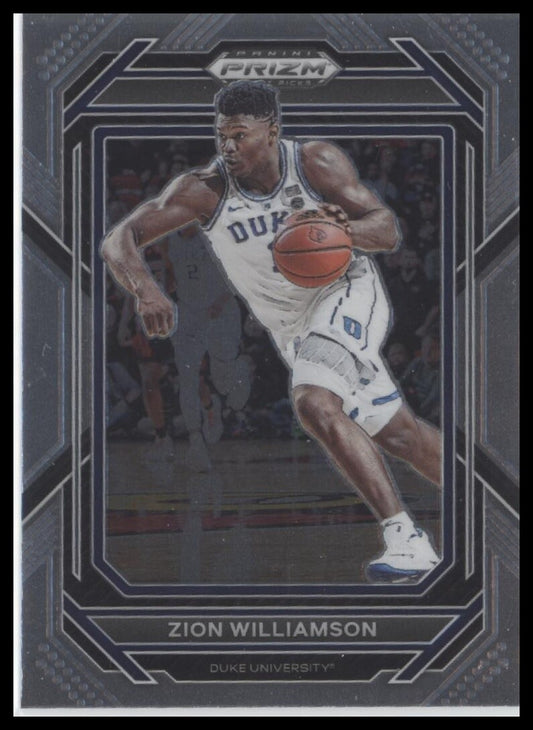 2023 Panini Prizm Draft Picks #73 Zion Williamson