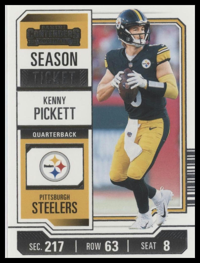2023 Panini Contenders #83 Kenny Pickett