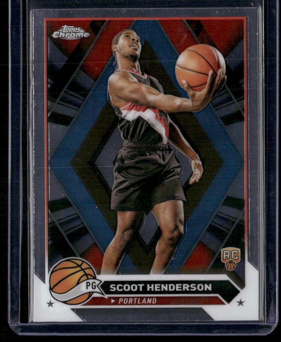 2023-24 Topps Chrome #60 Scoot Henderson