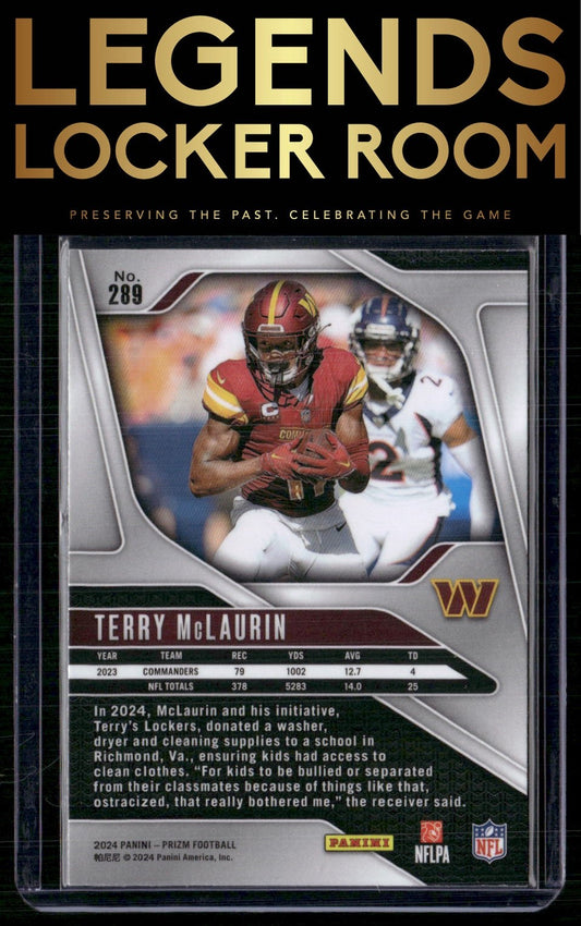 2024 Panini Prizm #289 Terry McLaurin