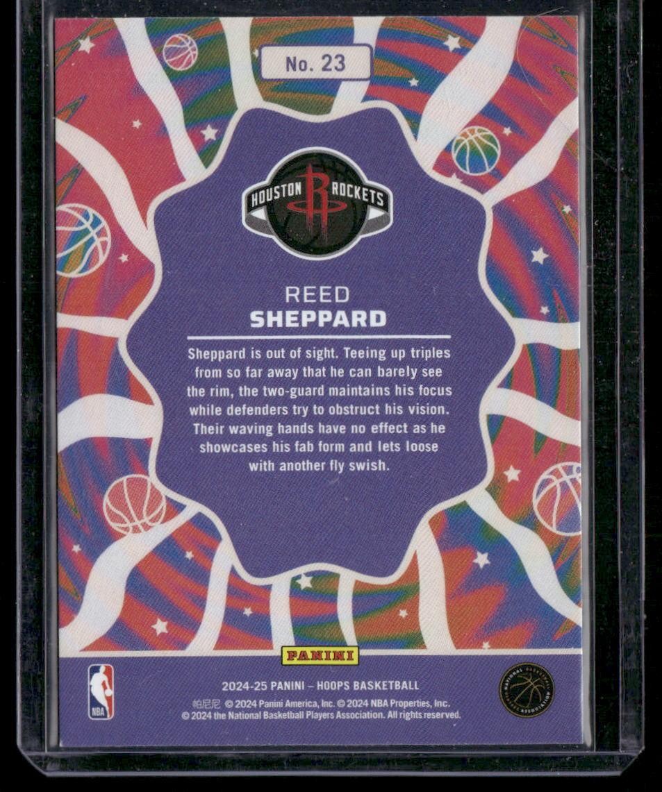 2024-25 Hoops #23 Reed Sheppard Funkadelic
