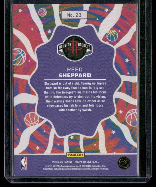 2024-25 Hoops #23 Reed Sheppard Funkadelic