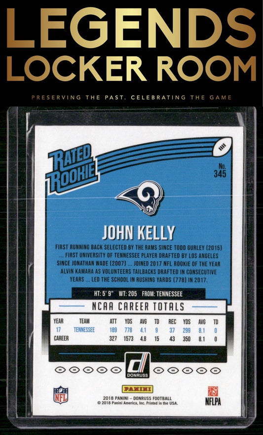2018 Donruss #345 John Kelly