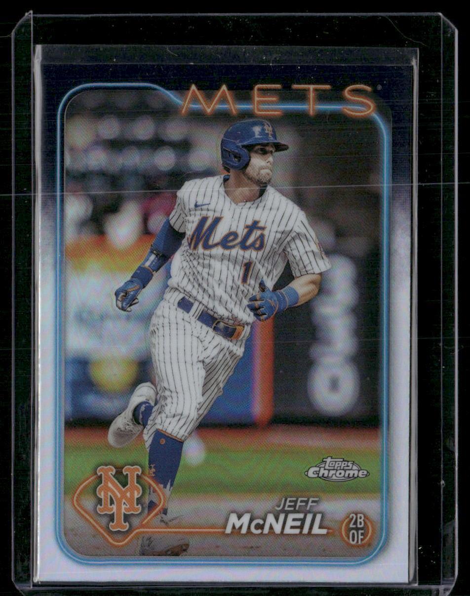 2024 Topps Chrome #289 Jeff McNeil Refractors
