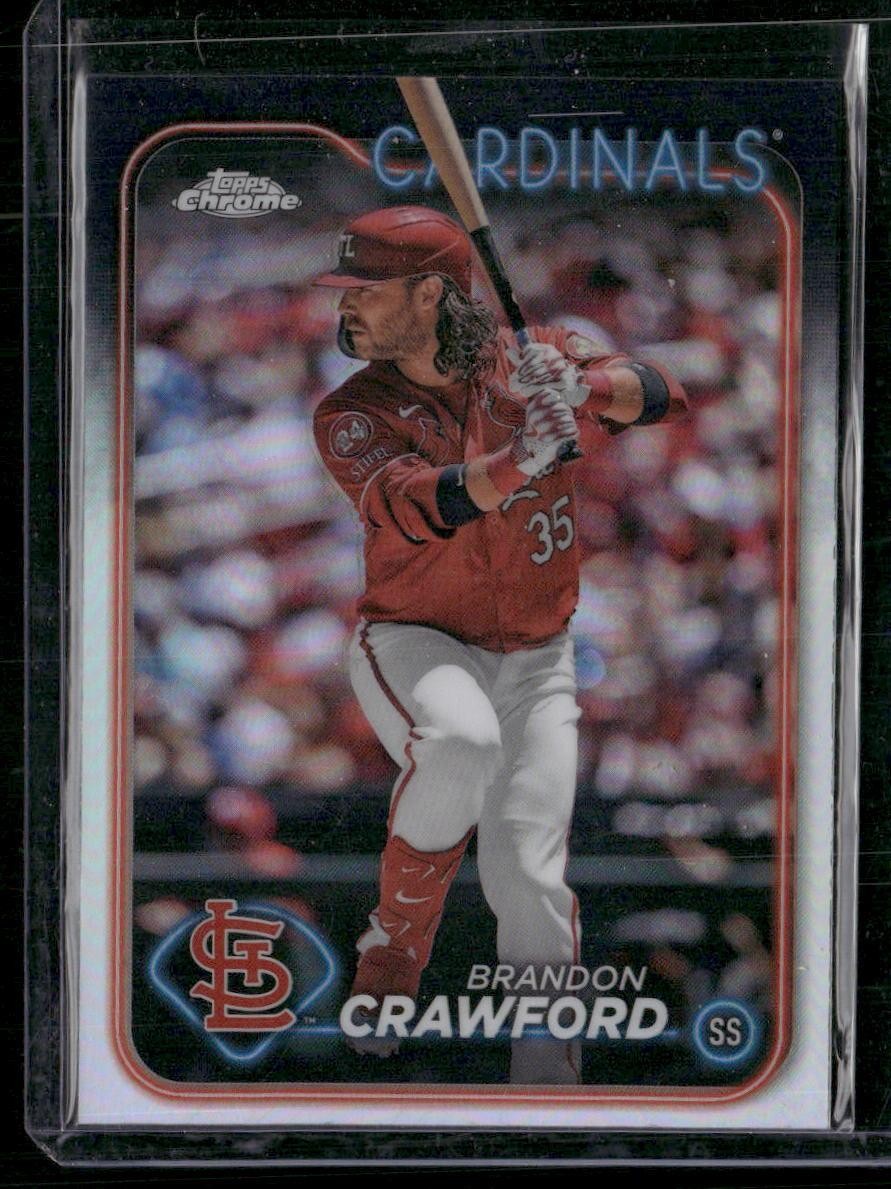 2024 Topps Chrome Update #USC171 Brandon Crawford Refractors