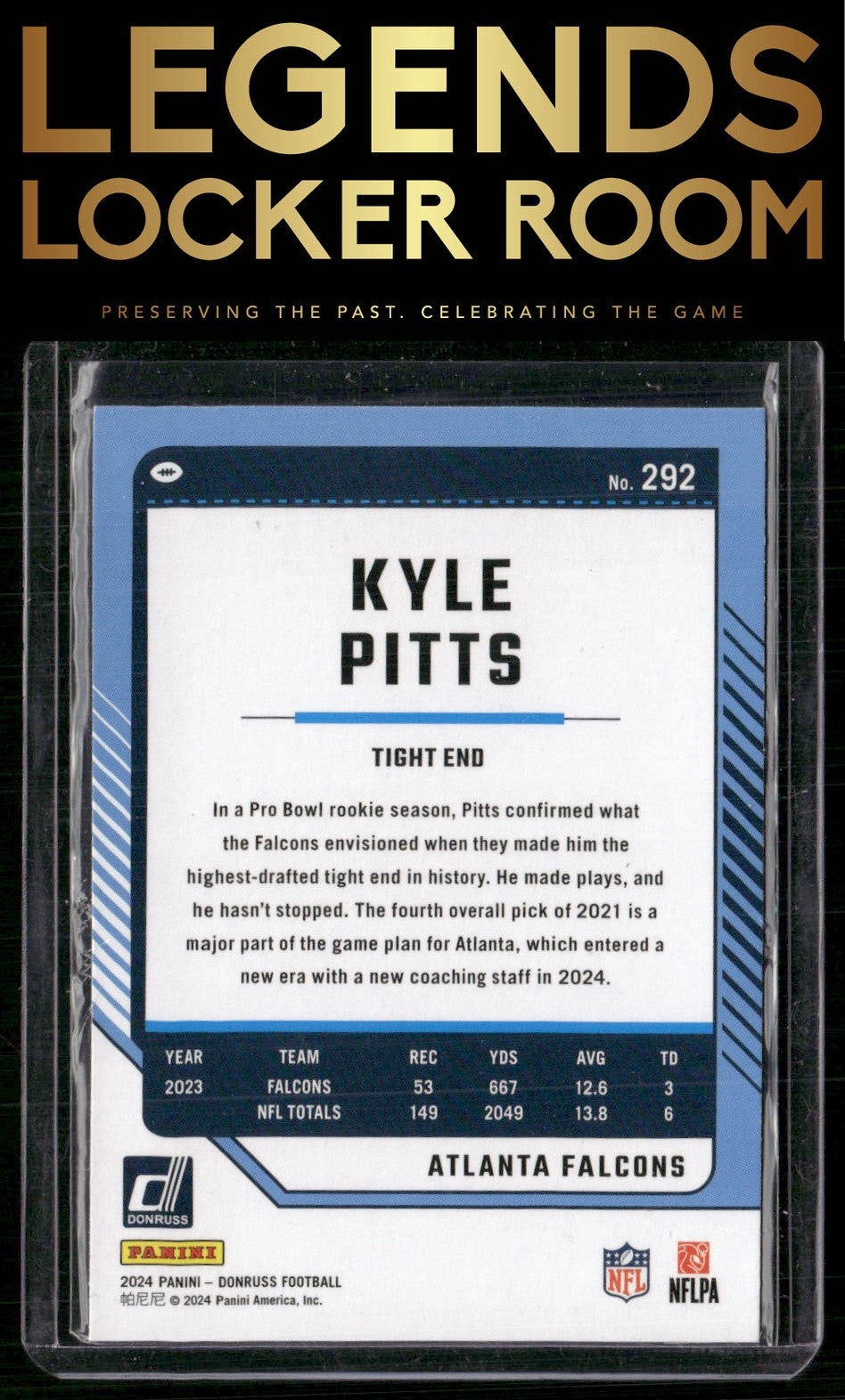 2024 Donruss #292 Kyle Pitts