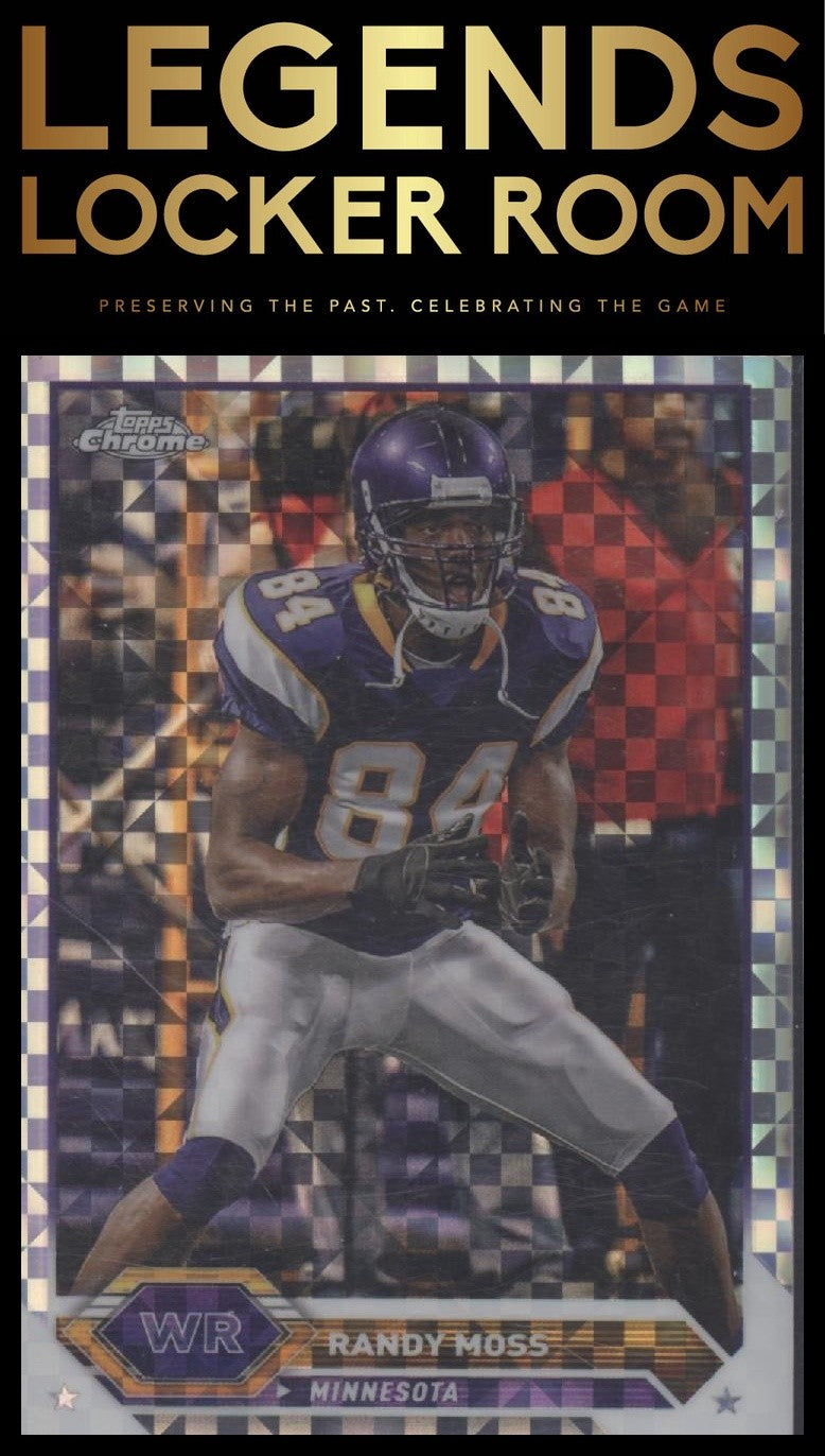 2023 Topps Composite #13 Randy Moss Topps Chrome X-Fractor