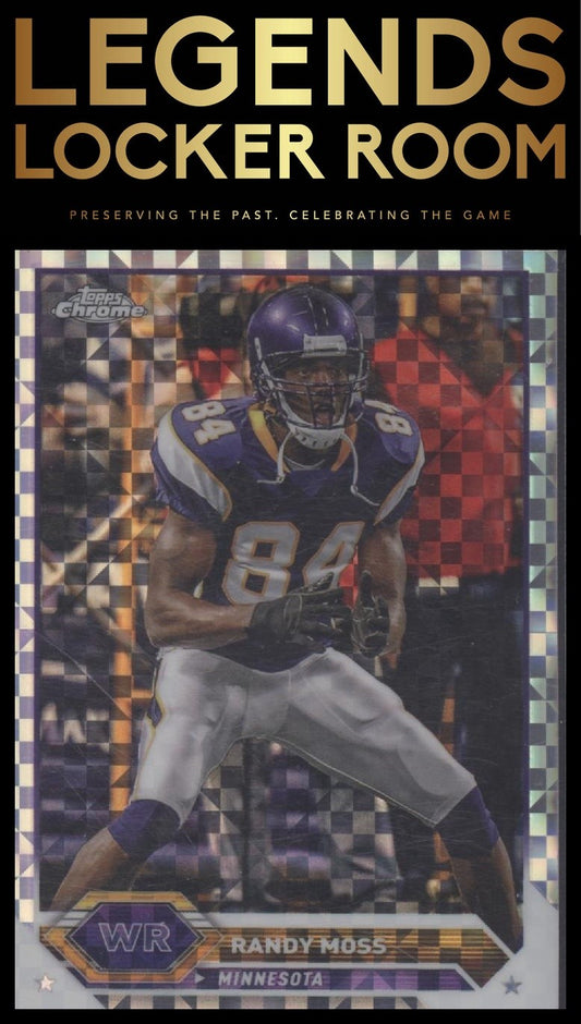 2023 Topps Composite #13 Randy Moss Topps Chrome X-Fractor