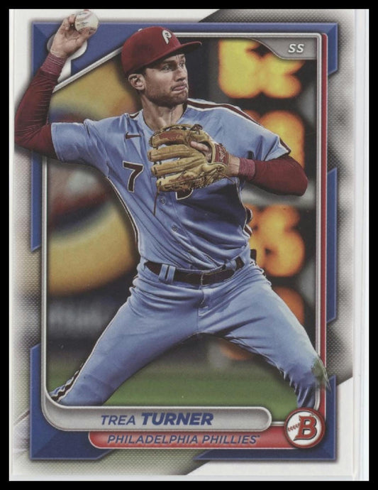 2024 Bowman #4 Trea Turner