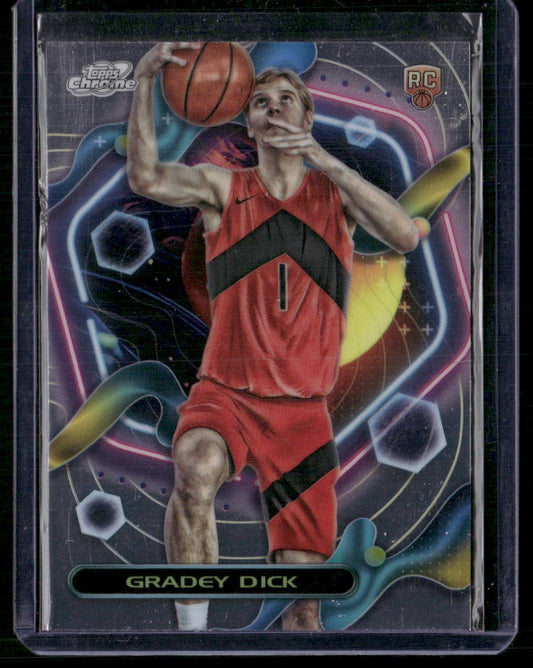 2023-24 Topps Chrome Cosmic #162 Gradey Dick