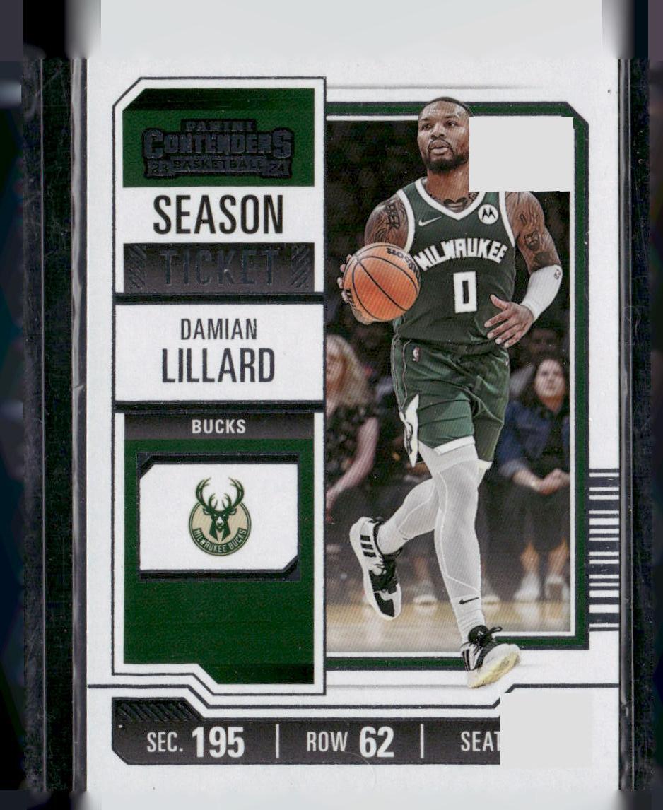 2023-24 Panini Contenders #9 Damian Lillard