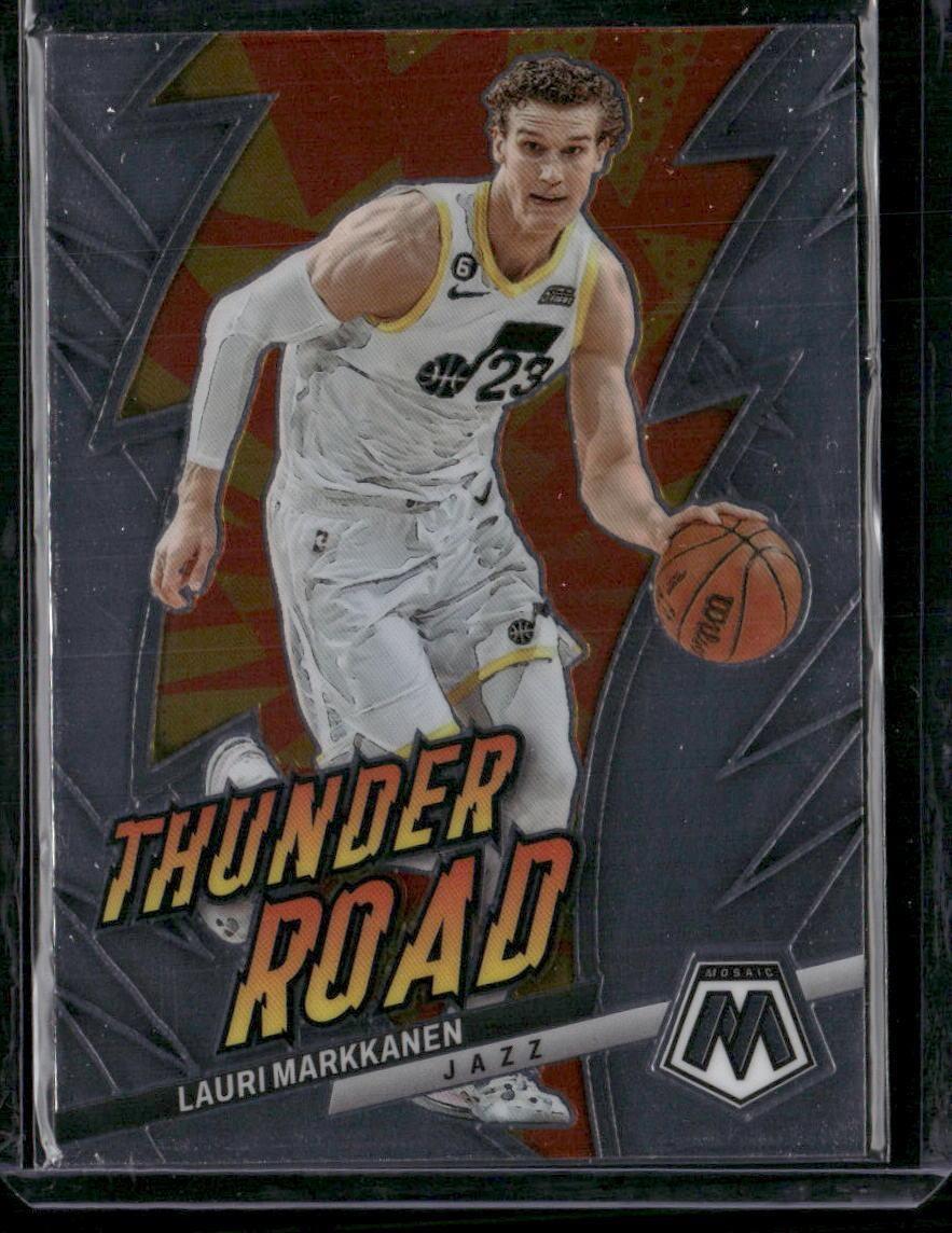 2022-23 Panini Mosaic #7 Lauri Markkanen Thunder Road