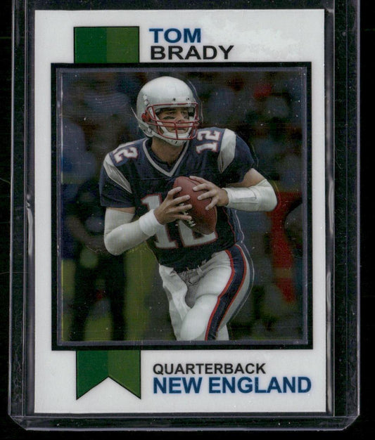 2023 Topps Composite #1973-18 Tom Brady 1973 Topps Football