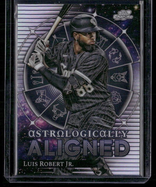 2024 Topps Chrome Cosmic #AA-7 Luis Robert Jr. Astrologically Aligned