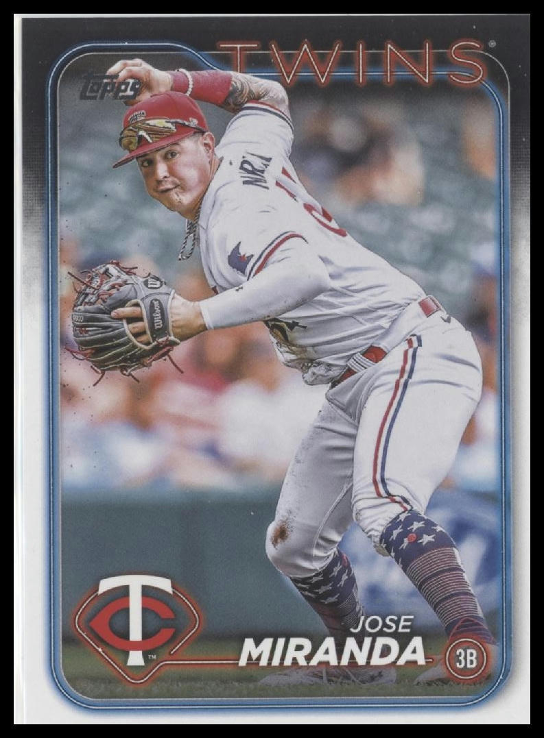 2024 Topps #507 Jose Miranda
