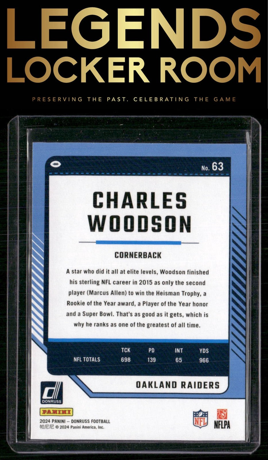 2024 Donruss #63 Charles Woodson
