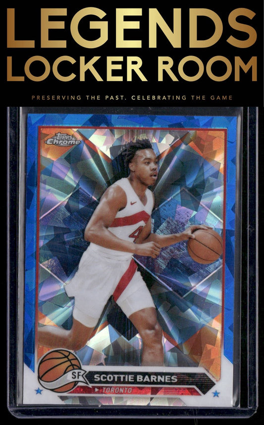 2023-24 Topps Chrome Sapphire Edition #20 Scottie Barnes