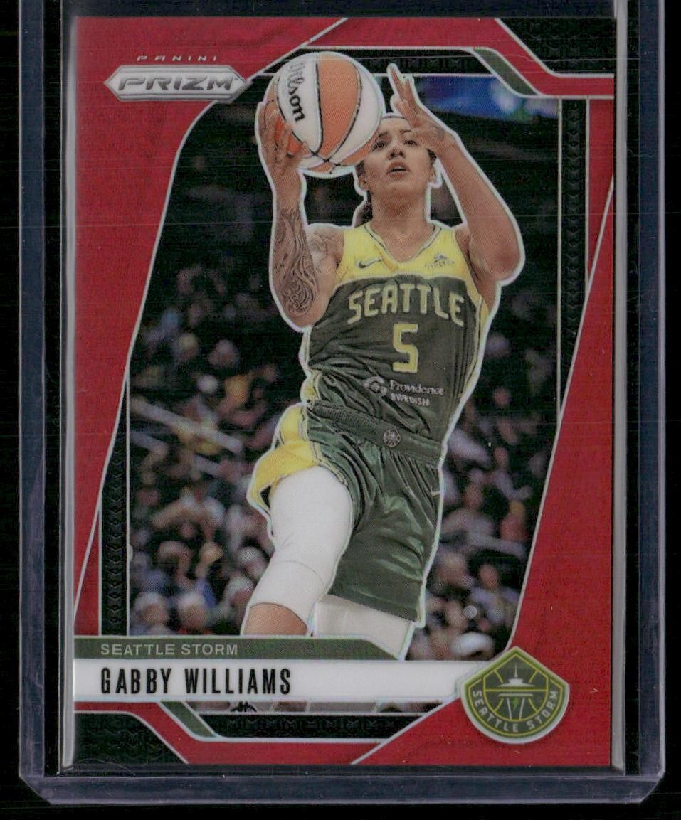 2024 Panini Prizm WNBA #55 Gabby Williams Red Prizms #/299