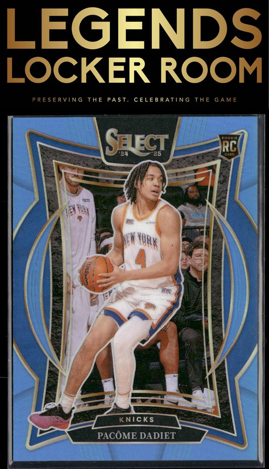2024-25 Panini Select #99 Pacome Dadiet Light Blue Prizm #/299