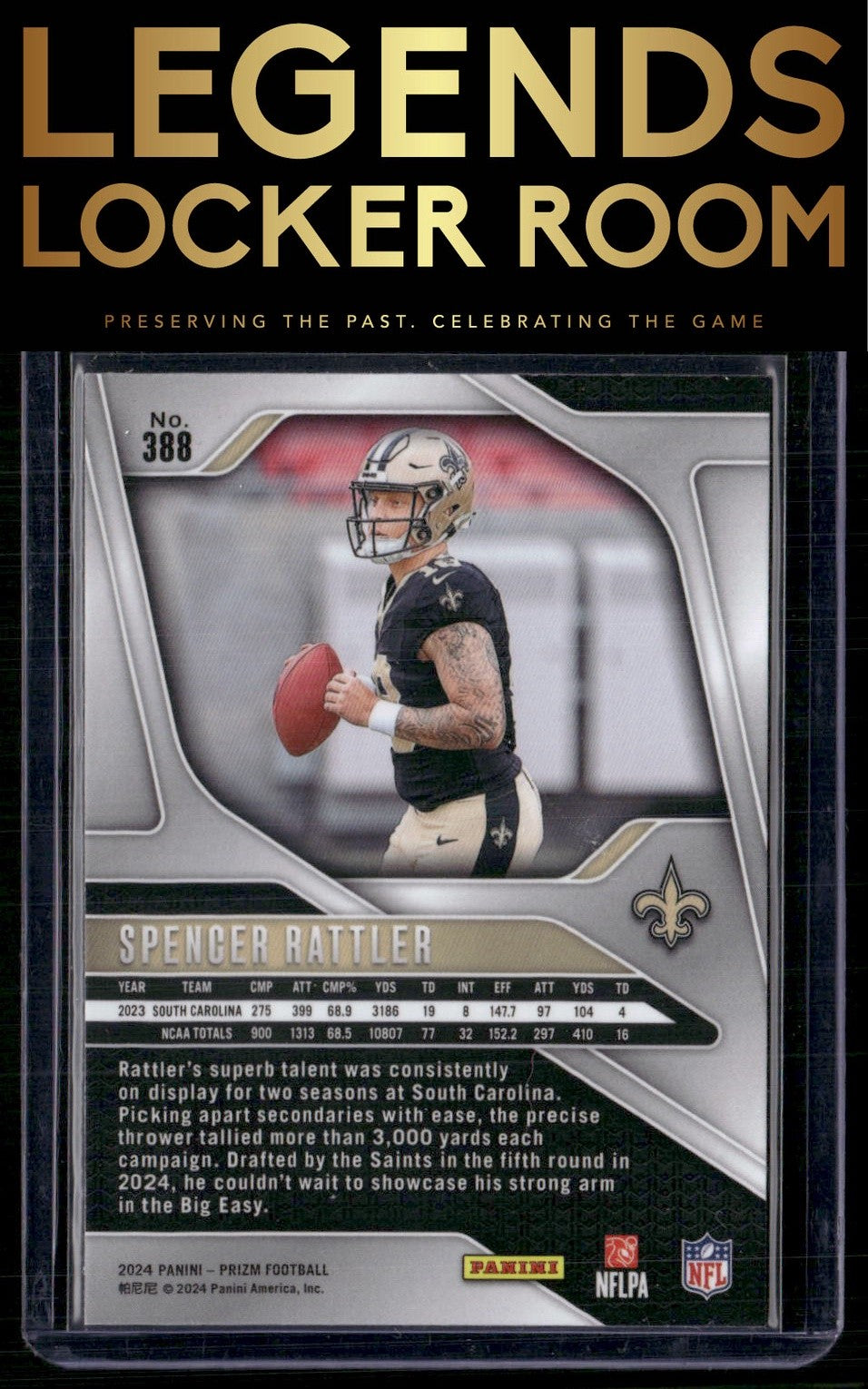 2024 Panini Prizm #388 Spencer Rattler