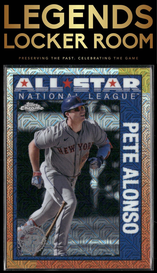 2025 Topps Pete Alonso 1990 Topps Baseball 35th Chrome All-Stars Mojo