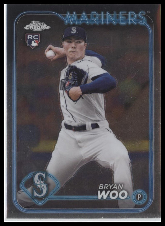 2024 Topps Chrome #172 Bryan Woo