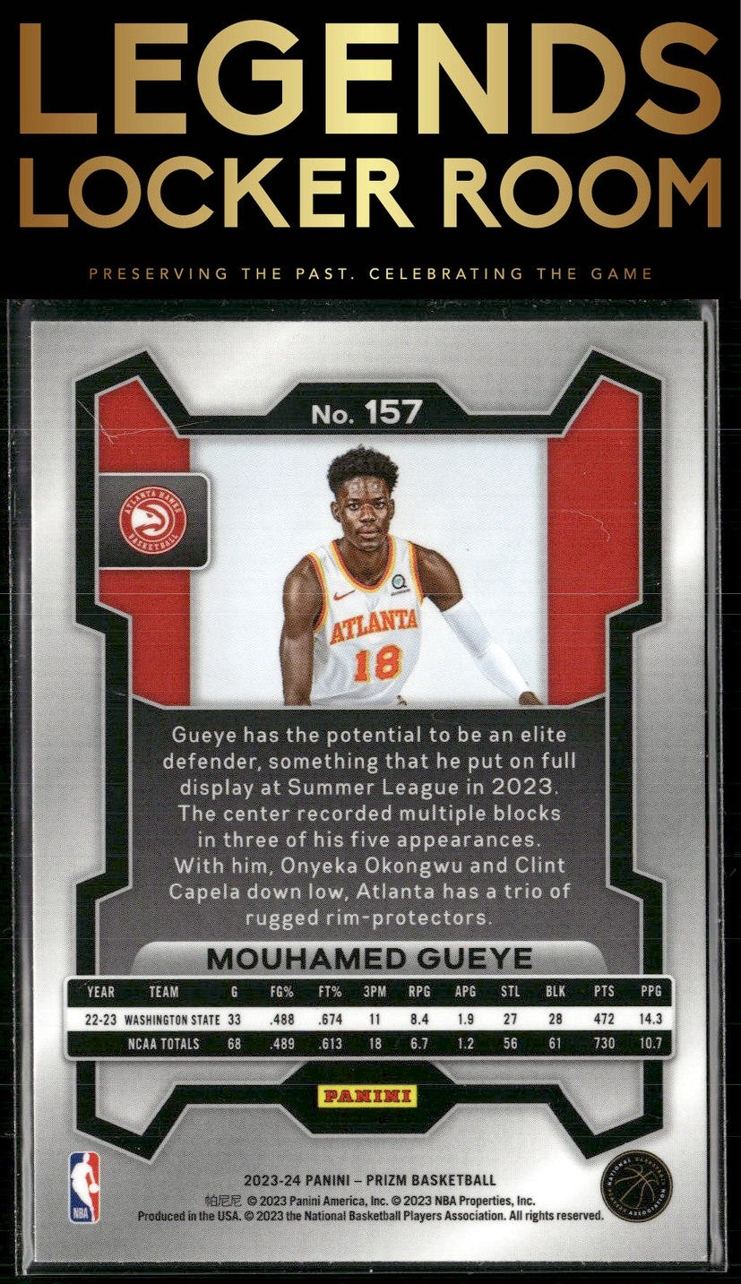 2023-24 Panini Prizm #157 Mouhamed Gueye