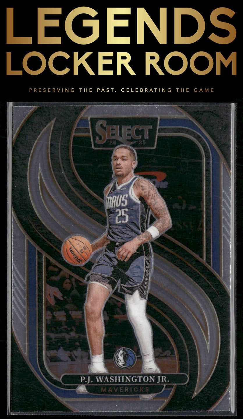2024-25 Panini Select #154 P.J. Washington Jr.