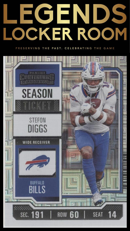 2023 Panini Contenders #12 Stefon Diggs Season Ticket Retail