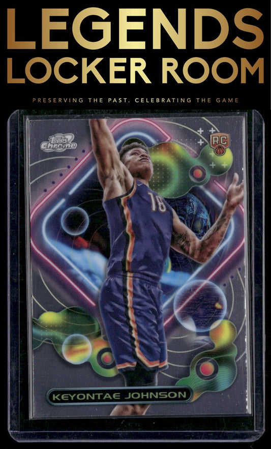 2023-24 Topps Chrome Cosmic #192 Keyontae Johnson
