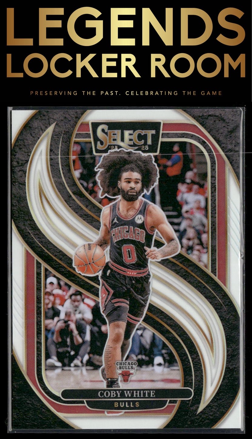2024-25 Panini Select #126 Coby White White Prizm #/149